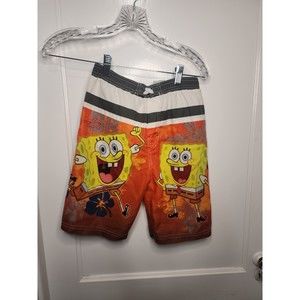 Nickelodeon SpongeBob Boys's Swim Shorts Size 7‎